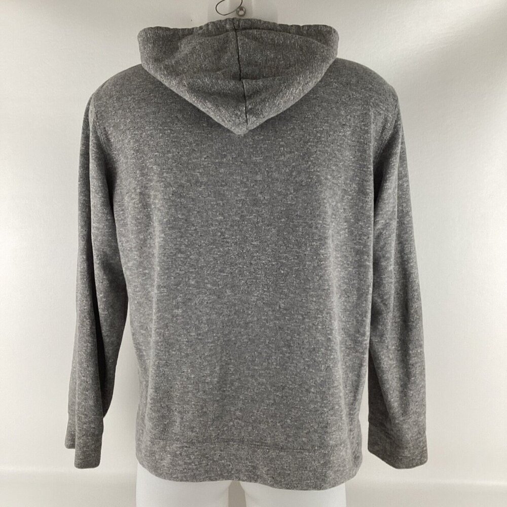 Harry Potter Hogwarts Crest Men's Small Gray Pullover Hoodie Sweatshirt - Picture 6 of 11